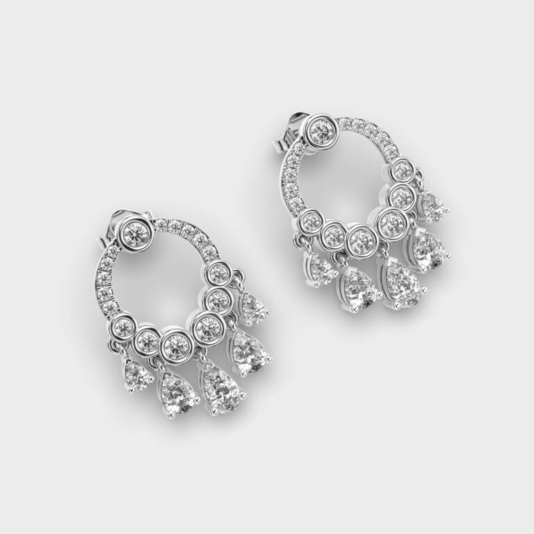 REGAL CHIME DIAMOND EARRINGS