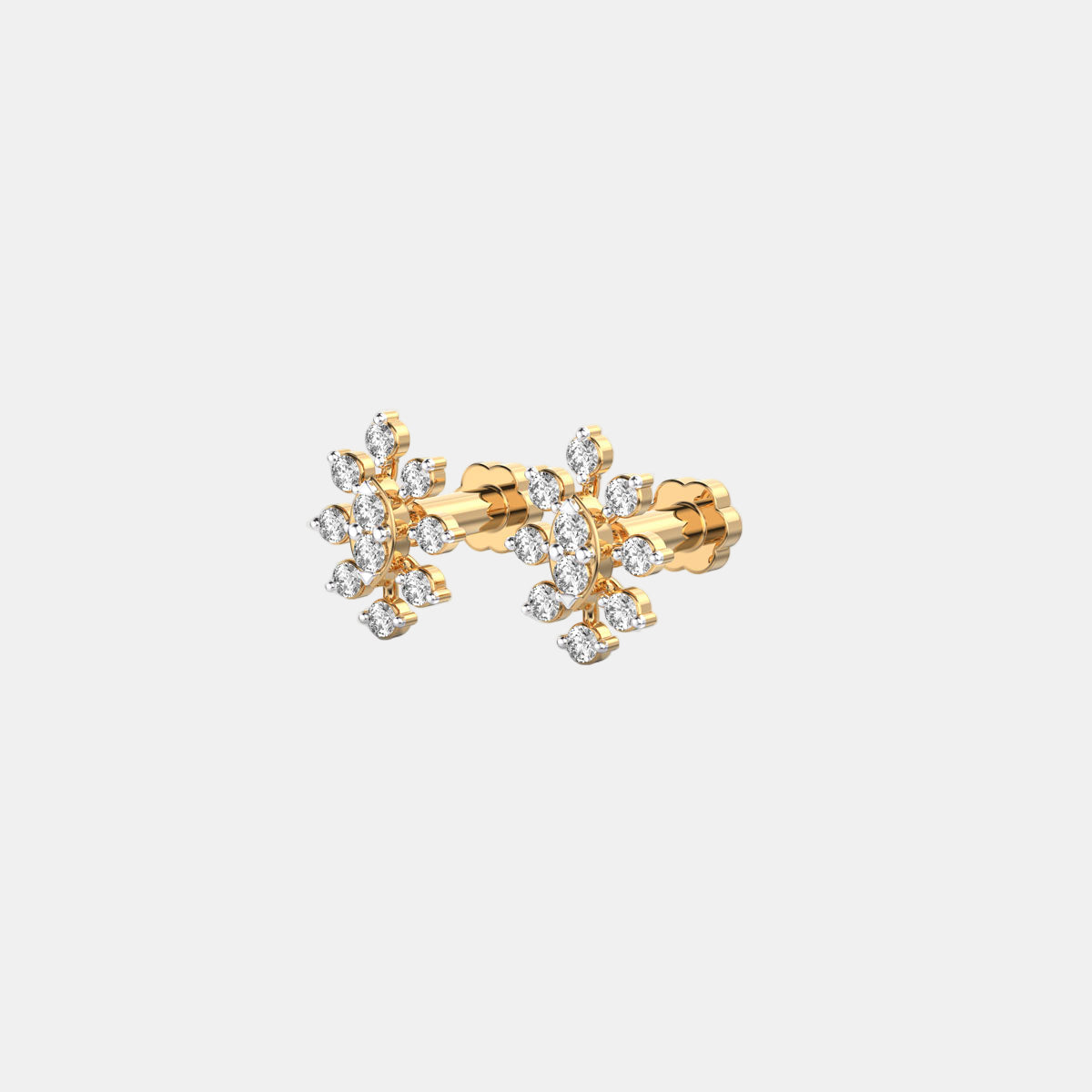 Lillyana Bloom Diamond Ear Studs