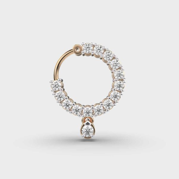 4 CENT ELEGANT DIAMOND NOSE RING