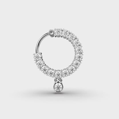 4 CENT ELEGANT DIAMOND NOSE RING