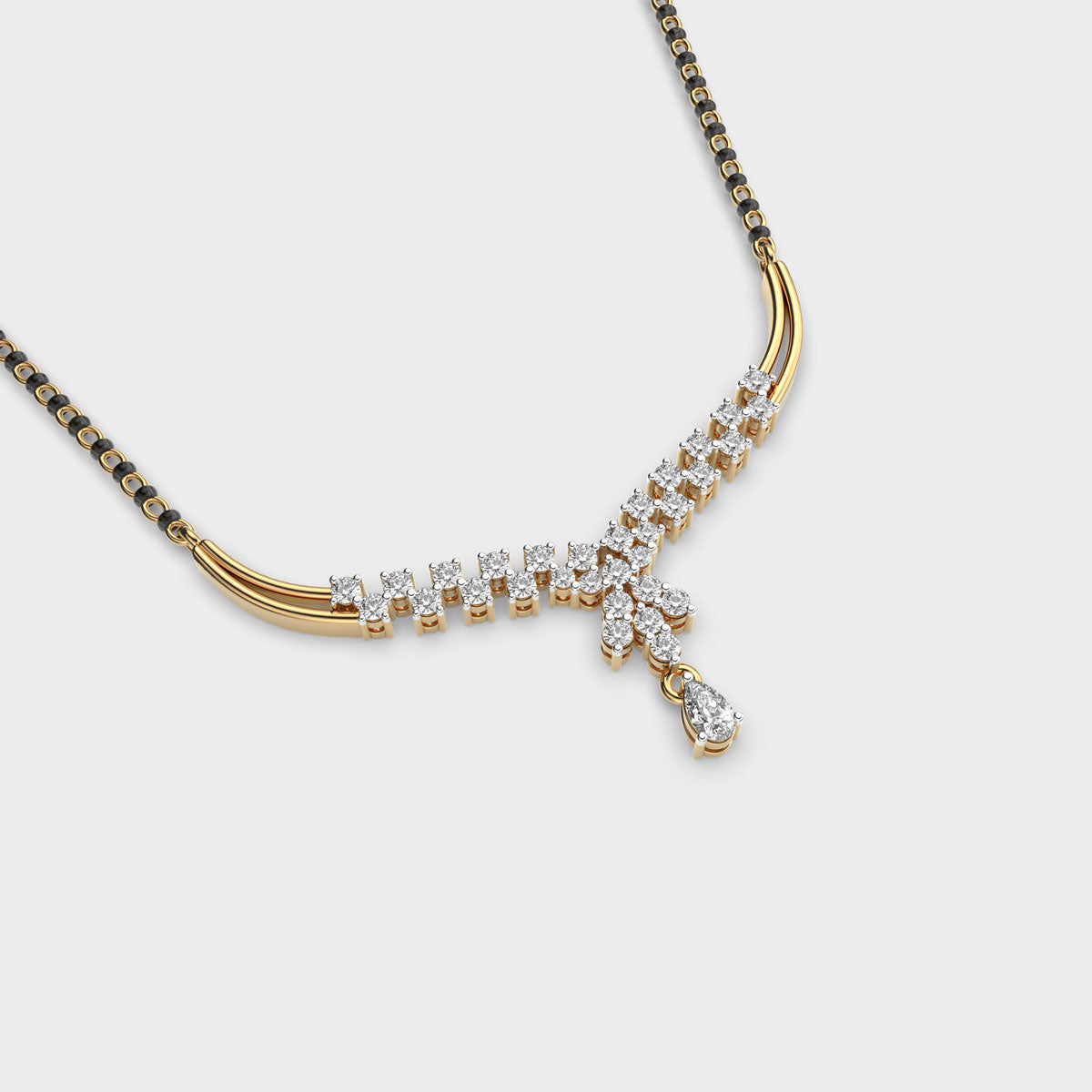 Auspicious Aura Mangalsutra With Chain