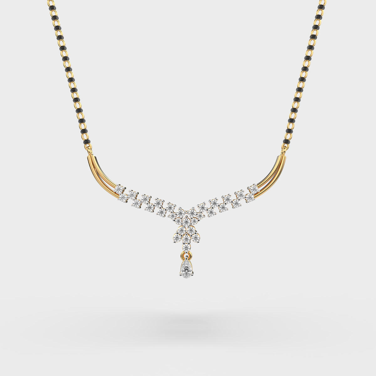 Auspicious Aura Mangalsutra With Chain