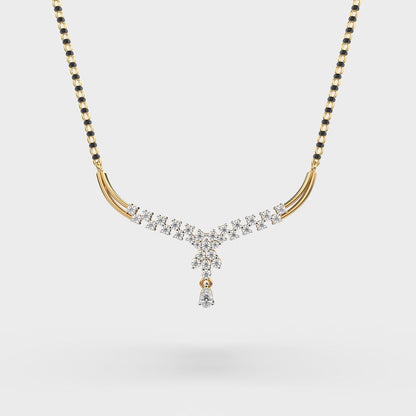 Auspicious Aura Mangalsutra With Chain