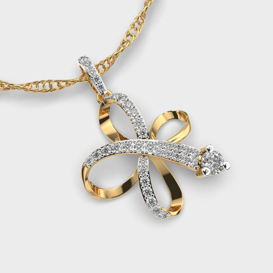 Redefined Aura Diamond Pendant with Chain