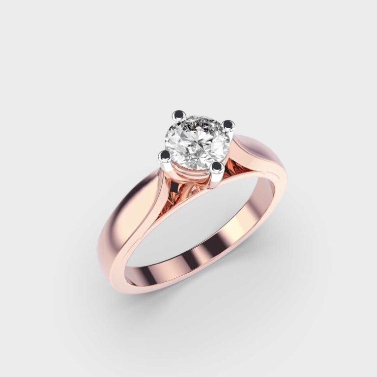 50 Cent Solitaire Chic Ring