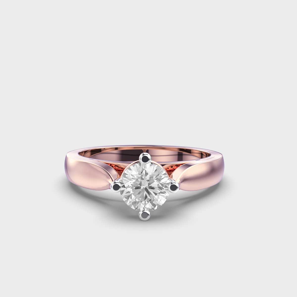 50 Cent Solitaire Chic Ring