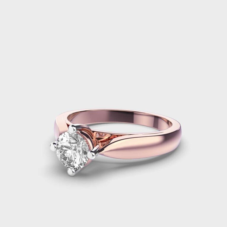 50 Cent Solitaire Chic Ring