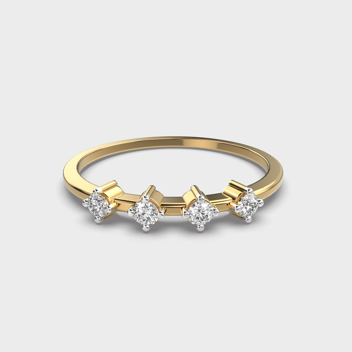 Quadruple Diamond Ring