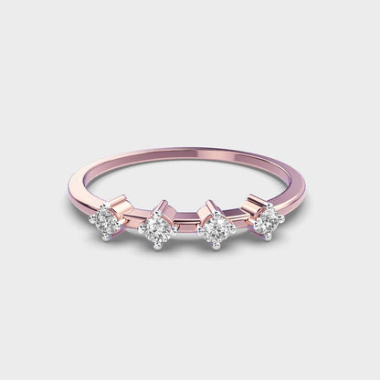 Quadruple Diamond Ring