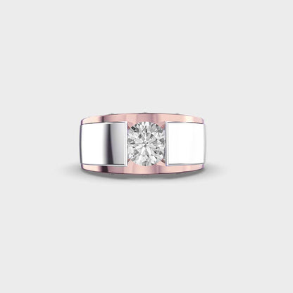 Dual Tone Men’s Ring