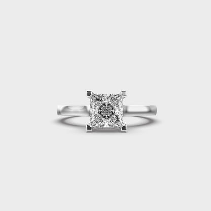 1 Carat Princess Ring