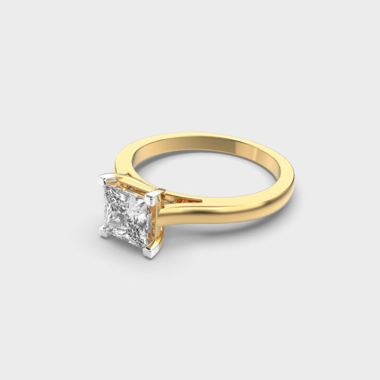 1 Carat Princess Ring