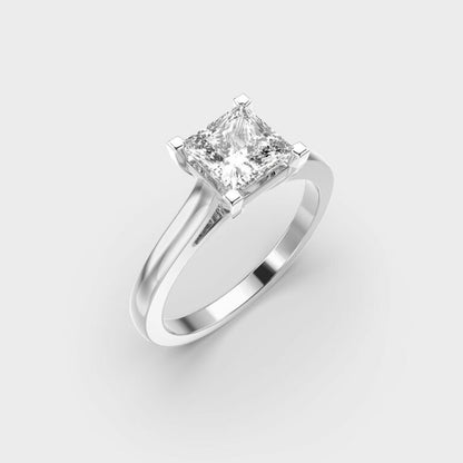 1 Carat Princess Ring