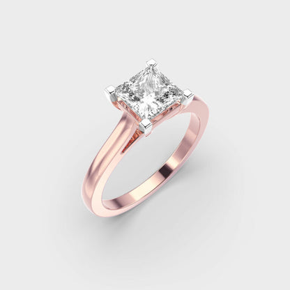 1 Carat Princess Ring