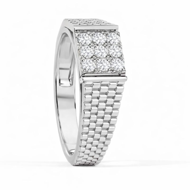 Asher 14K Gold Men’s Diamond Ring