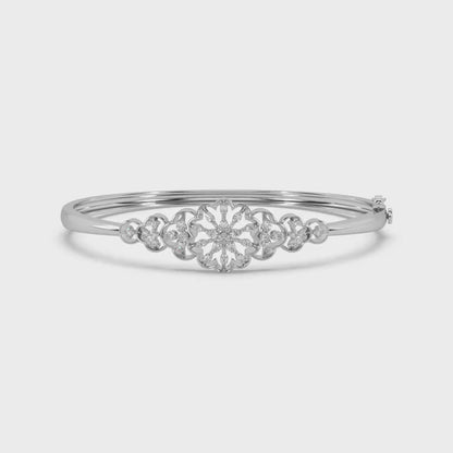 Blooming Diamond Bangle & Bracelet