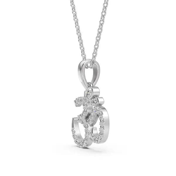 OM Diamond Pendant 0.25 Carat