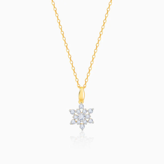 Radiant Frost Diamond Pendant