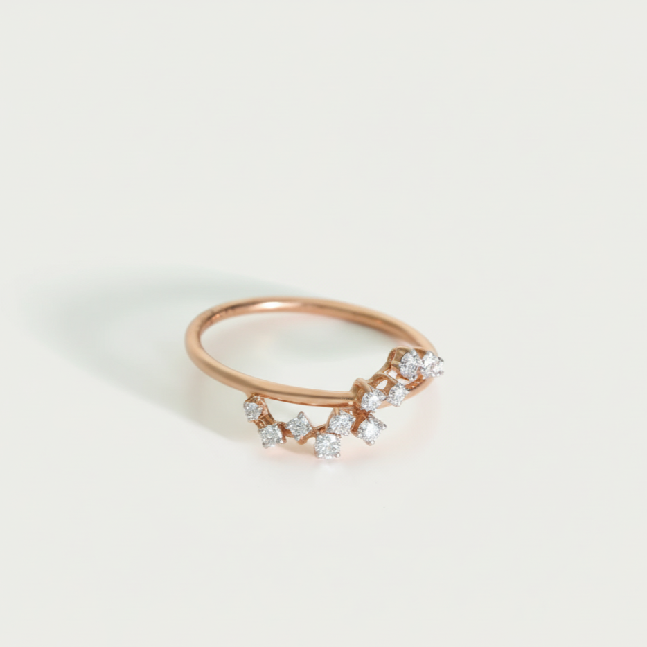 Mine Valentine Lab grown Diamond Ring
