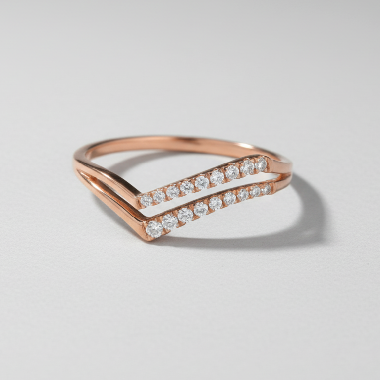 Mine Lab grown diamond Ring