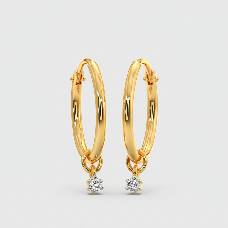 Blaine Diamond Earrings