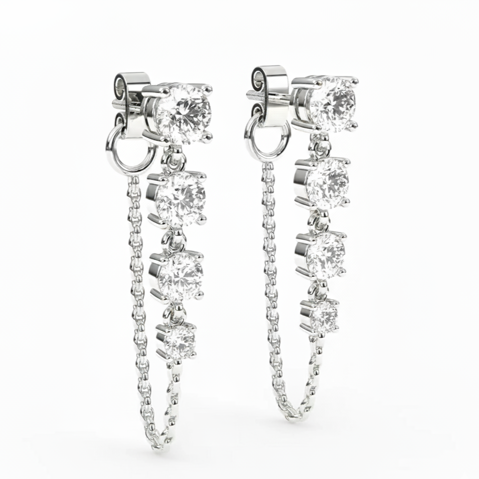 Tennis Earring
